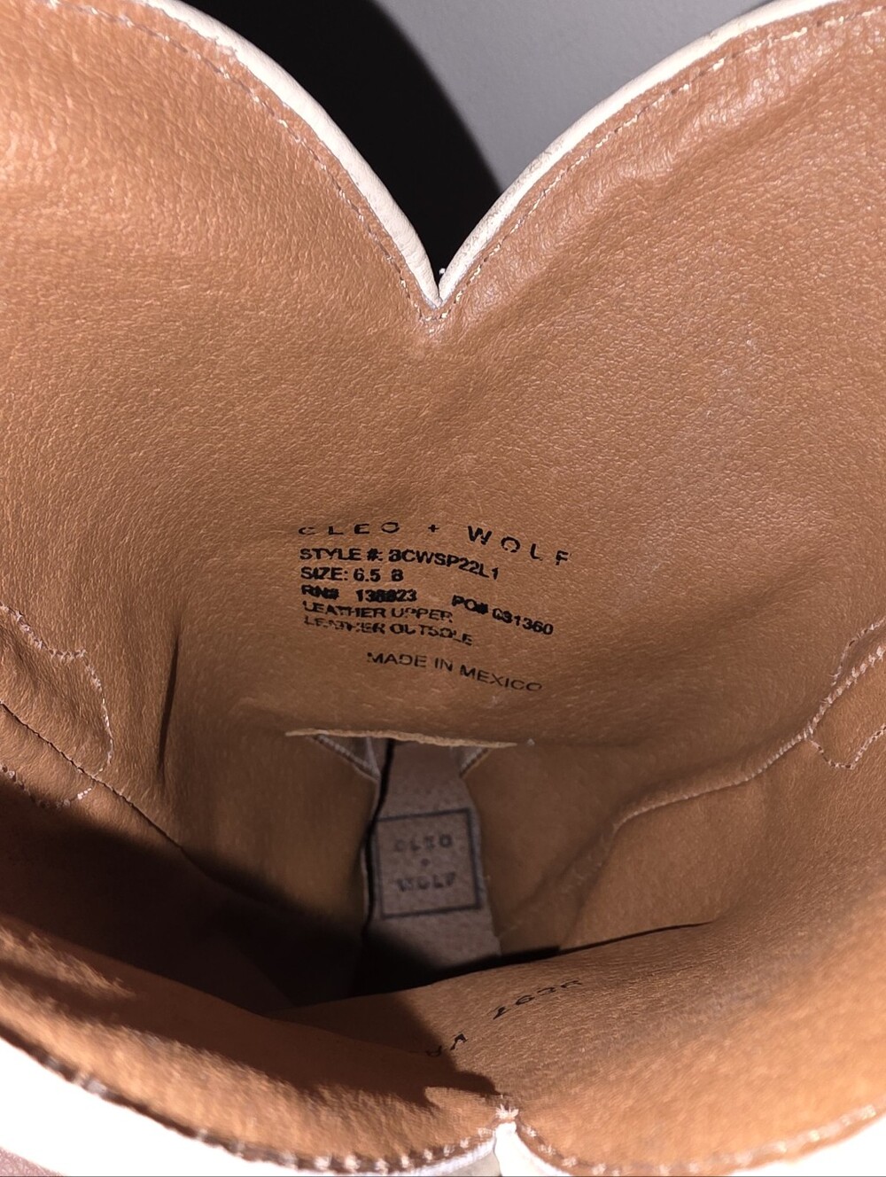 Cleo + Wolf Ivy Western Boots Fashion Square Toe Size 6.5 - Picture 12 of 16